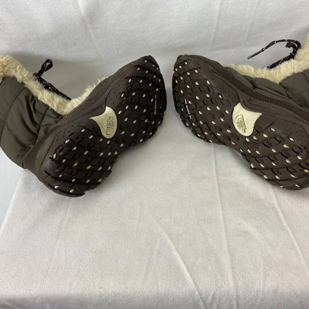 The North Face ALPH Trail Winter Boots Brown Girls‎ Sz 3.